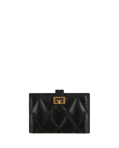 Givenchy GV3 Medium Quilted Leather Wallet 